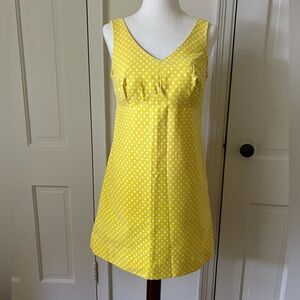 Vintage 60s/70s Polka Dot Babydoll Dress